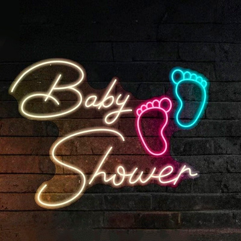 Letrero Neón Baby Shower