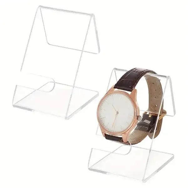 Exhibición de Reloj de Acrílico