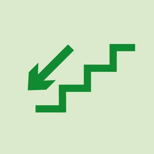 Evacuación Escaleras Izquierda