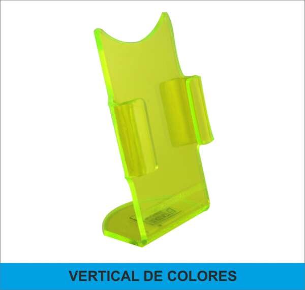 Tarjetero Vertical de Colores