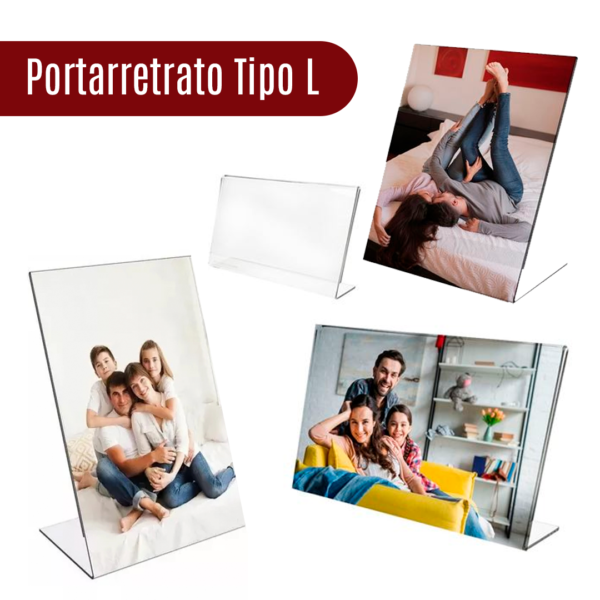 Portarretrato Tipo L